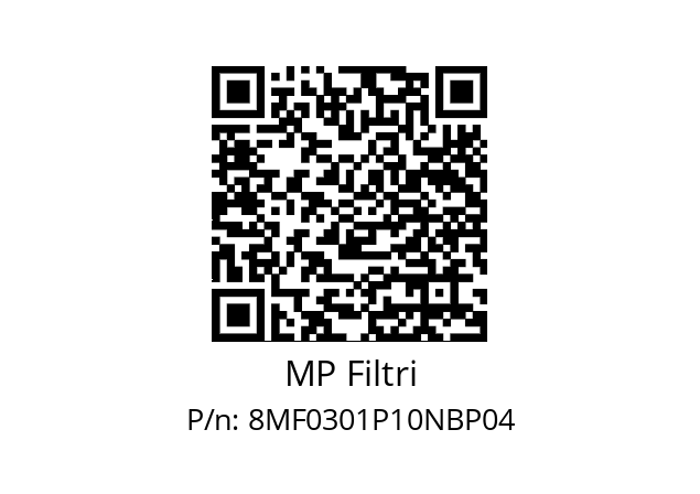  MF-030-1-P10-N-B-P04 MP Filtri 8MF0301P10NBP04