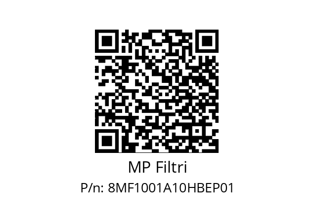  MF-100-1-A10-H-B-E-P01 MP Filtri 8MF1001A10HBEP01