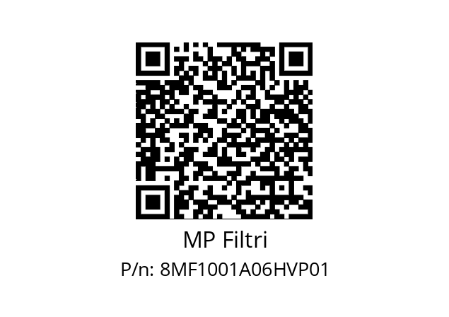  MF-100-1-A06-H-V-P01 MP Filtri 8MF1001A06HVP01