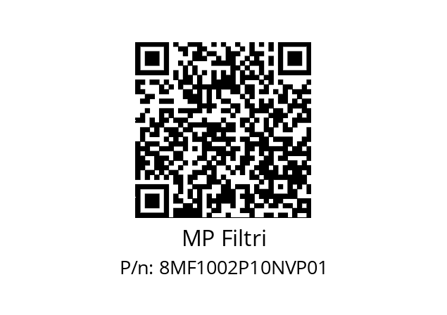  MF-100-2-P10-N-V-P01 MP Filtri 8MF1002P10NVP01