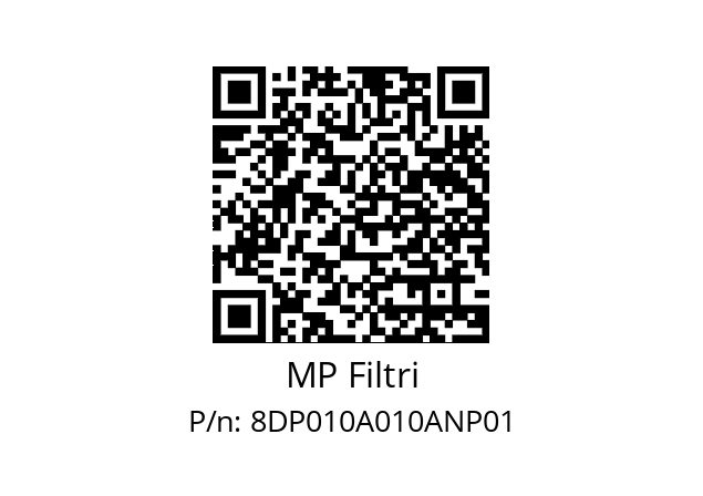  DP-010-A10-A-N-P01 MP Filtri 8DP010A010ANP01