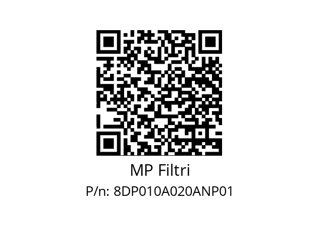  DP-010-A20-A-N-P01 MP Filtri 8DP010A020ANP01