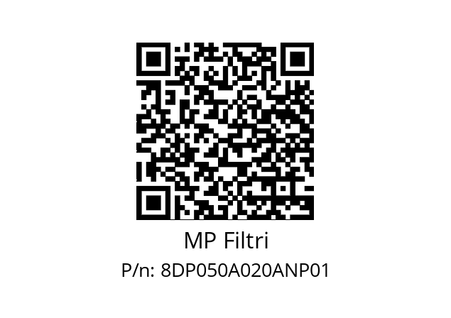  DP-050-A20-A-N-P01 MP Filtri 8DP050A020ANP01