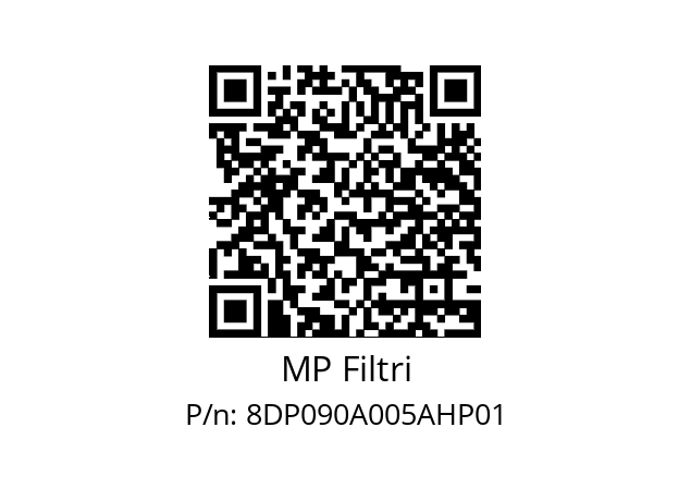  DP-090-A05-A-H-P01 MP Filtri 8DP090A005AHP01