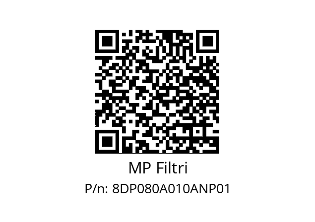  DP-080-A10-A-N-P01 MP Filtri 8DP080A010ANP01