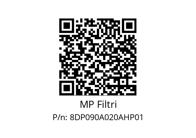  DP-090-A20-A-H-P01 MP Filtri 8DP090A020AHP01