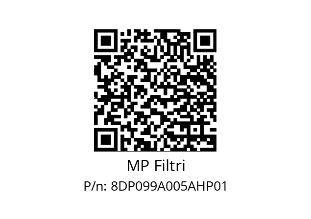  DP-099-A05-A-H-P01 MP Filtri 8DP099A005AHP01