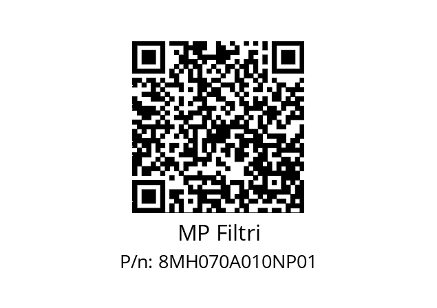  MH-070-A10-A-N-P01 MP Filtri 8MH070A010NP01