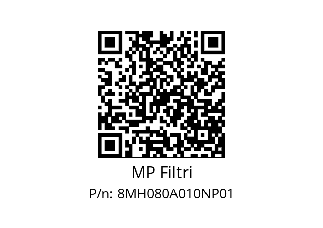  MH-080-A10-A-N-P01 MP Filtri 8MH080A010NP01