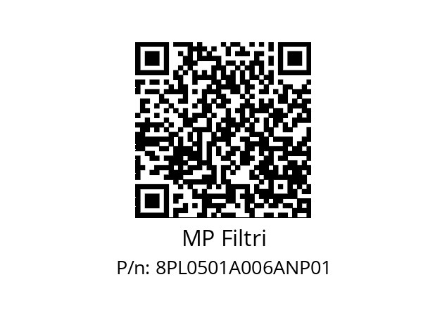  PL-050-1-A06-A-N-P01 MP Filtri 8PL0501A006ANP01