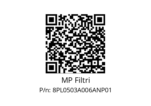  PL-050-3-A06-A-N-P01 MP Filtri 8PL0503A006ANP01