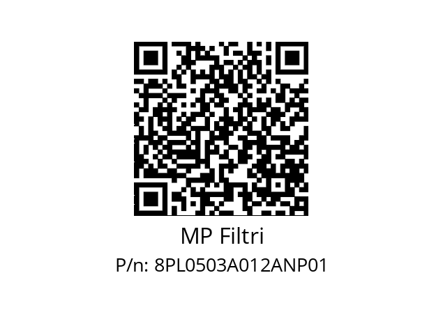  PL-050-3-A12-A-N-P01 MP Filtri 8PL0503A012ANP01