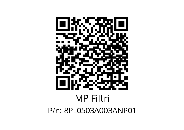  PL-050-3-A03-A-N-P01 MP Filtri 8PL0503A003ANP01