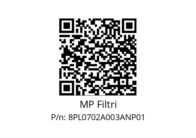  PL-070-2-A03-A-N-P01 MP Filtri 8PL0702A003ANP01