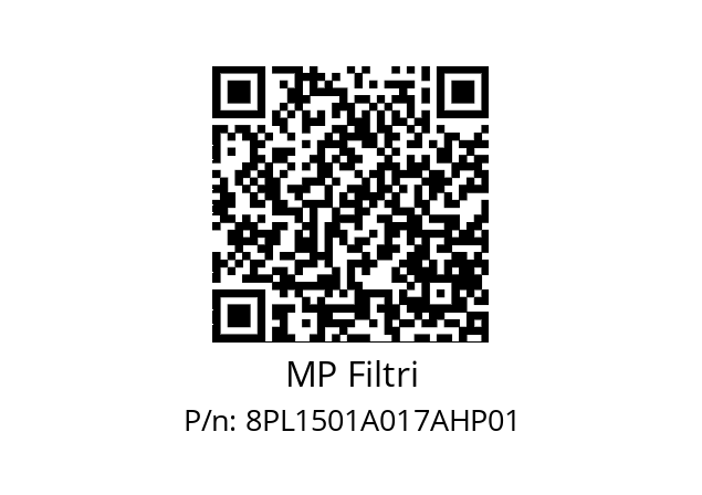  PL-150-1-A17-A-H-P01 MP Filtri 8PL1501A017AHP01