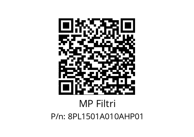  PL-150-1-A10-A-H-P01 MP Filtri 8PL1501A010AHP01