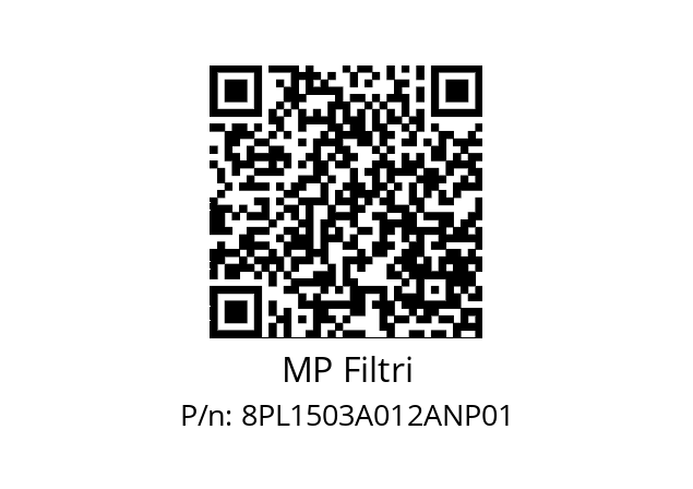  PL-150-3-A12-A-N-P01 MP Filtri 8PL1503A012ANP01