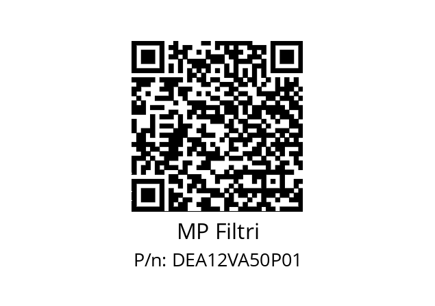  DE-A-12-V-A-50-P01 MP Filtri DEA12VA50P01