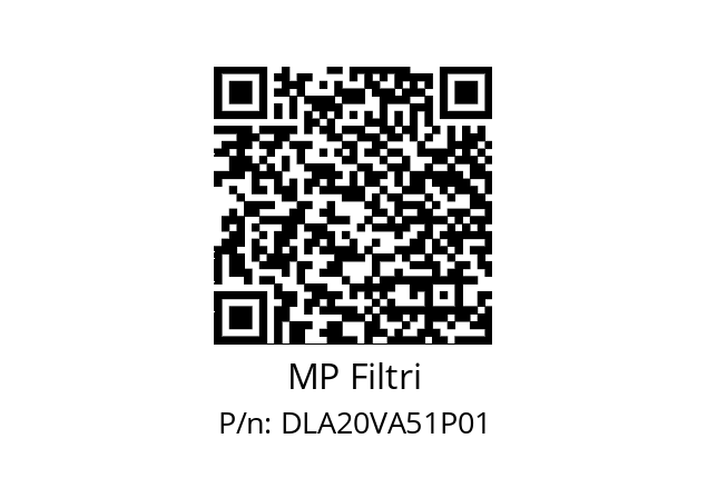  DL-A-20-V-A-51-P01 MP Filtri DLA20VA51P01