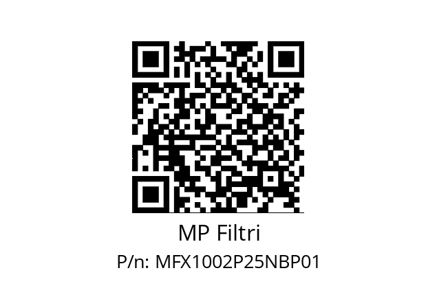   MP Filtri MFX1002P25NBP01