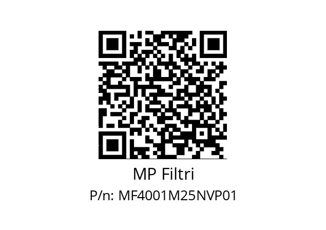   MP Filtri MF4001M25NVP01