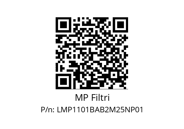   MP Filtri LMP1101BAB2M25NP01