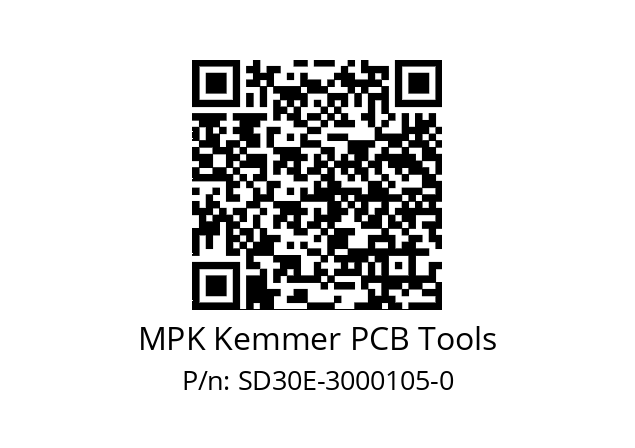   MPK Kemmer PCB Tools SD30E-3000105-0