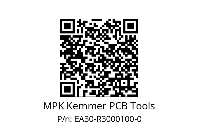   MPK Kemmer PCB Tools EA30-R3000100-0