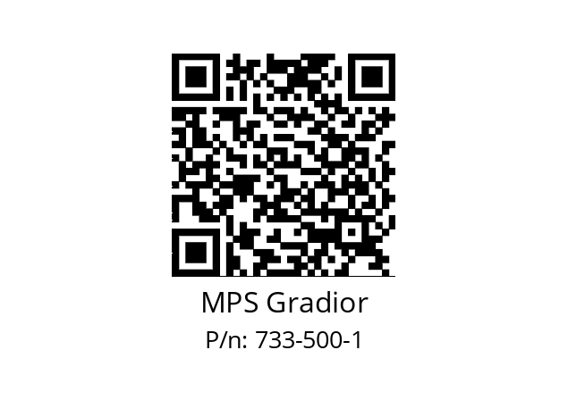   MPS Gradior 733-500-1