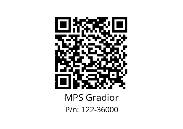   MPS Gradior 122-36000