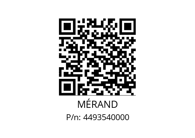   MÉRAND 4493540000