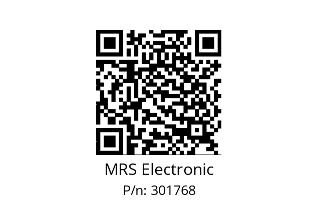   MRS Electronic 301768