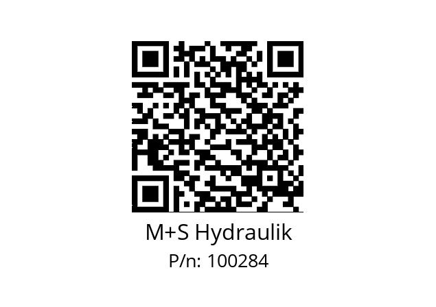   M+S Hydraulik 100284