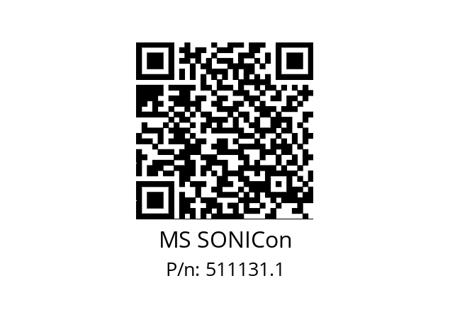   MS SONICon 511131.1