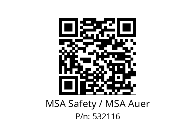   MSA Safety / MSA Auer 532116