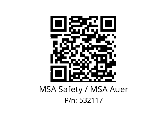   MSA Safety / MSA Auer 532117