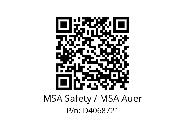   MSA Safety / MSA Auer D4068721