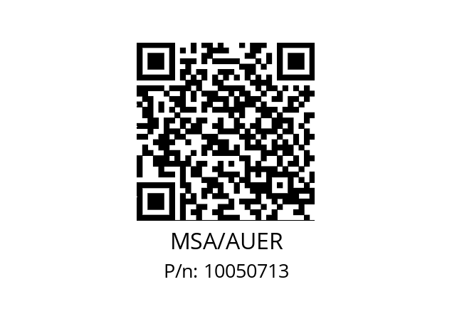   MSA/AUER 10050713