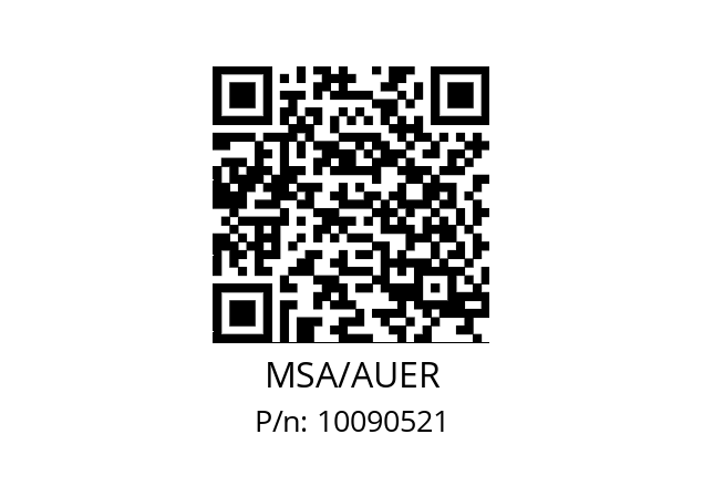   MSA/AUER 10090521