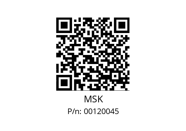   MSK 00120045