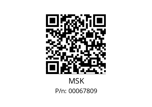   MSK 00067809