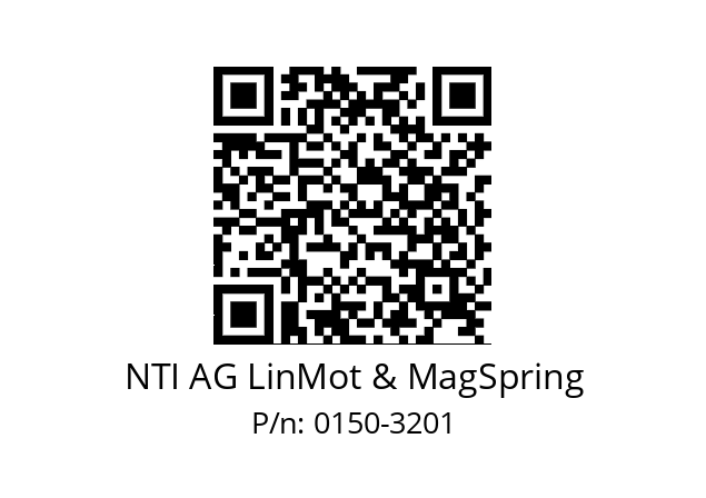   NTI AG LinMot & MagSpring 0150-3201