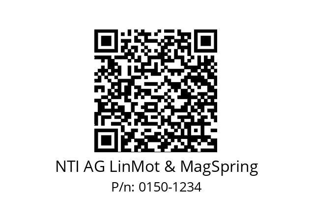  PS01-23x160-R NTI AG LinMot & MagSpring 0150-1234