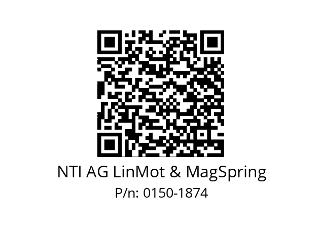  S01-72/500 NTI AG LinMot & MagSpring 0150-1874