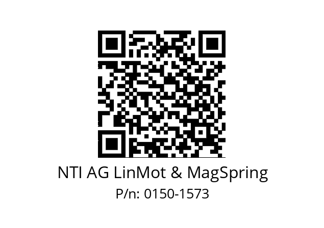   NTI AG LinMot & MagSpring 0150-1573