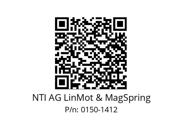  PL02-28x410/330 NTI AG LinMot & MagSpring 0150-1412