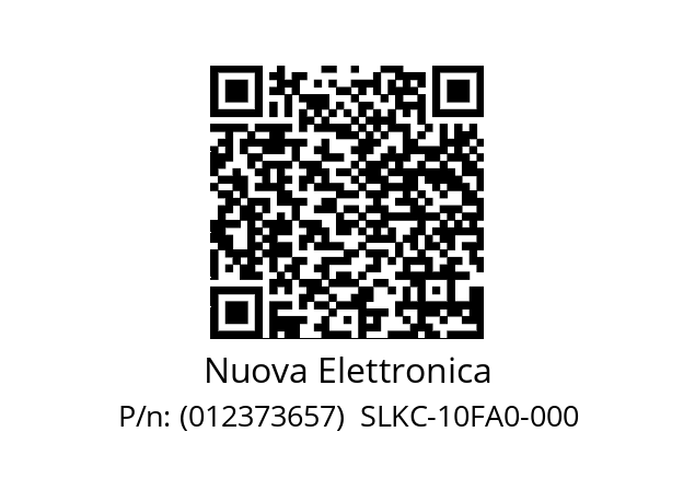   Nuova Elettronica (012373657)  SLKC-10FA0-000