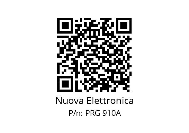   Nuova Elettronica PRG 910A