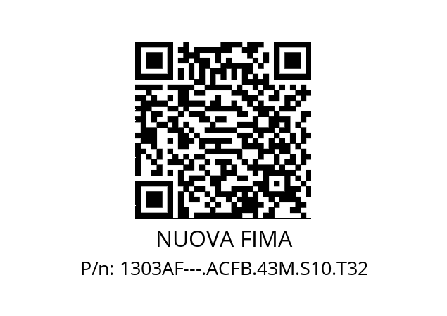   NUOVA FIMA 1303AF---.ACFB.43M.S10.T32