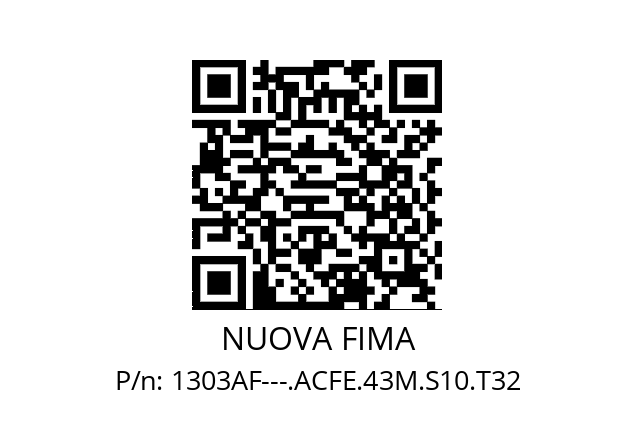   NUOVA FIMA 1303AF---.ACFE.43M.S10.T32